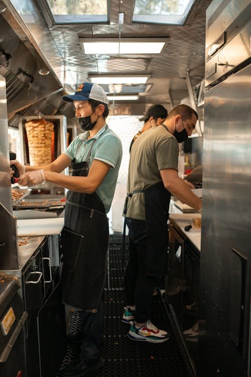 food truck staff