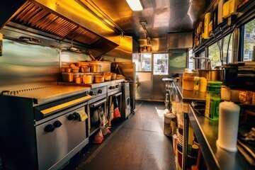inside food truck 1