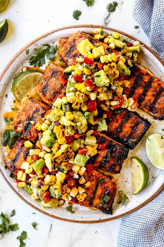 Grilled Salmon
